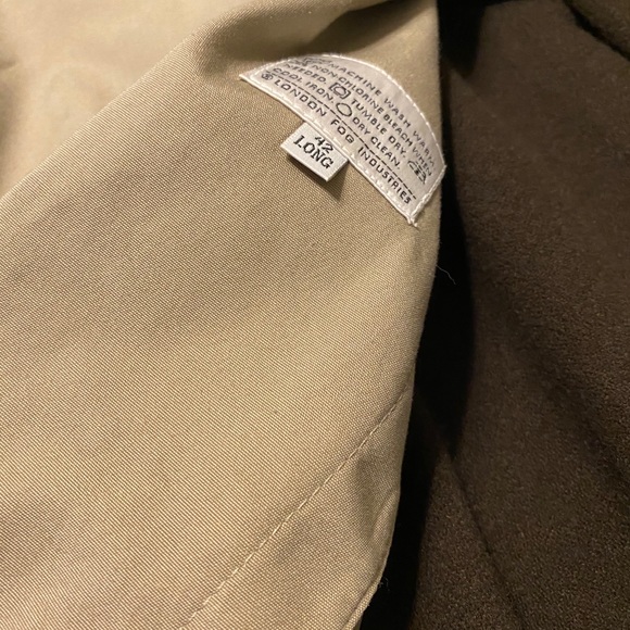 London Fog Limited Edition Zipper Fleece Trench 42 - Picture 4 of 7